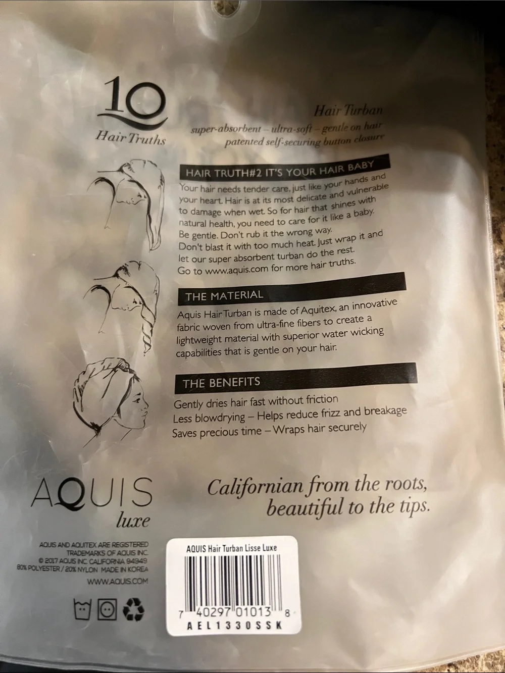 Aquis luxe hair